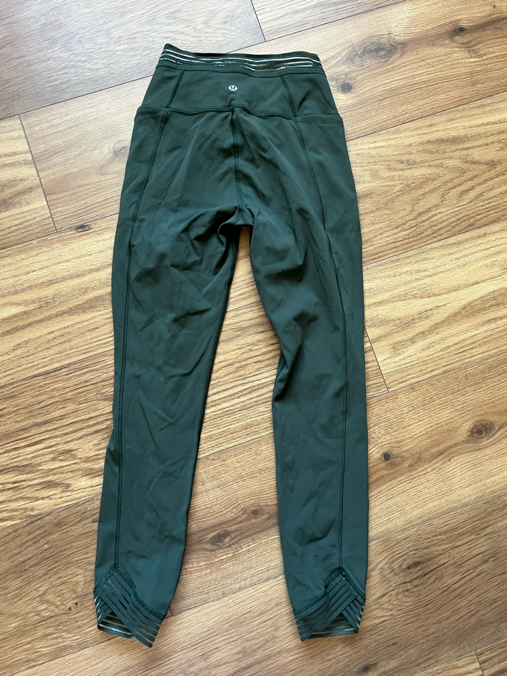 Lululemon Melodic Movement Mesh 7/8 Tight 25" Green 4